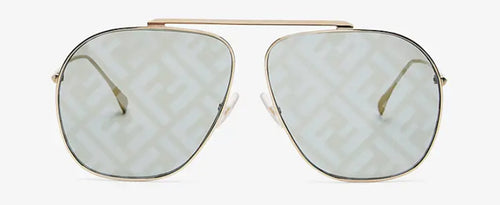 Metal sunglasses with FF logo